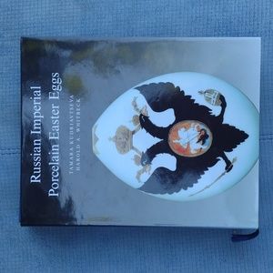 Russian Imperial Porcelain Easter Eggs Signed Harold Whitbeck Book Hardcover